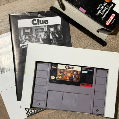 Clue (Super Nintendo, SNES)