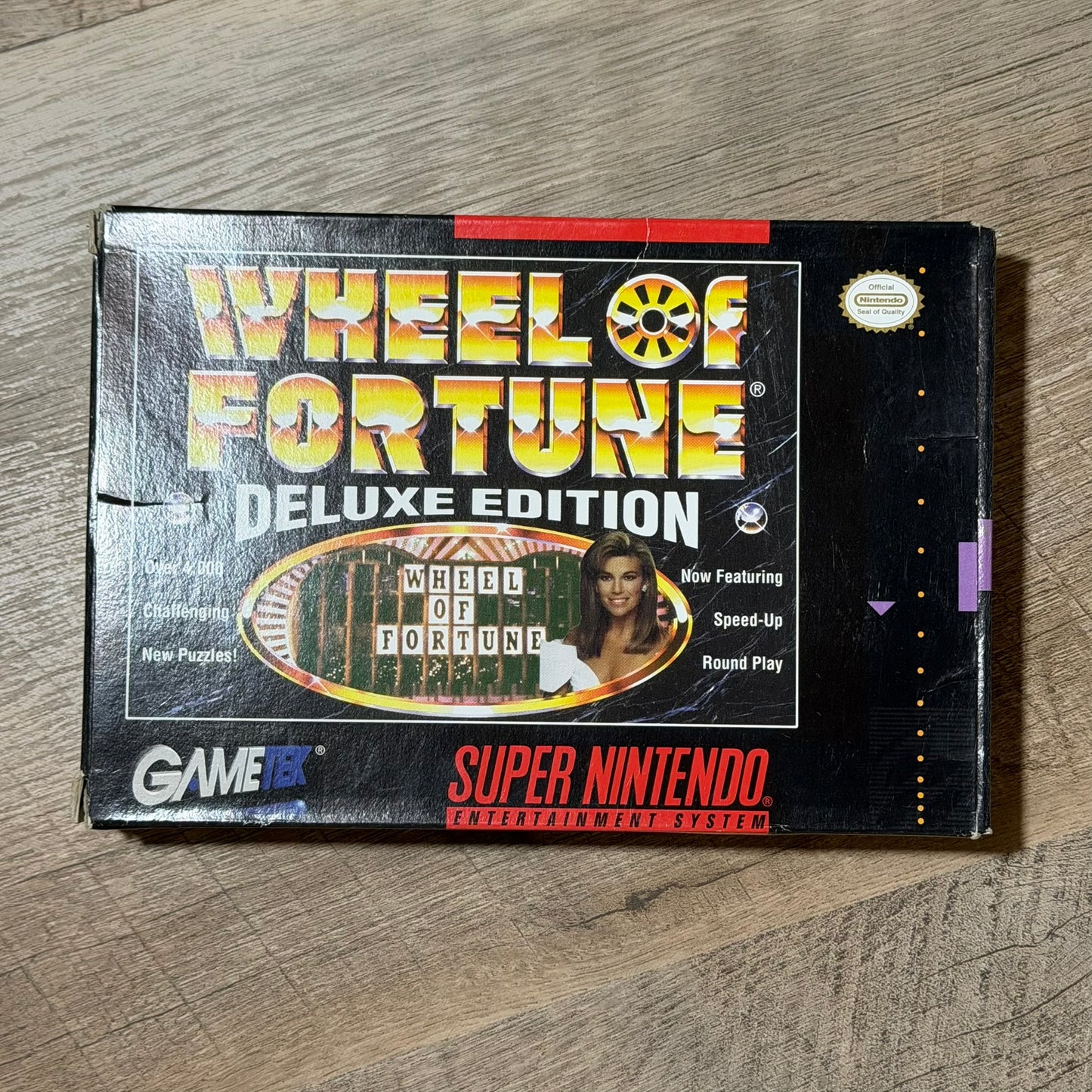 Wheel of Fortune Deluxe Edition (Super Nintendo, SNES)