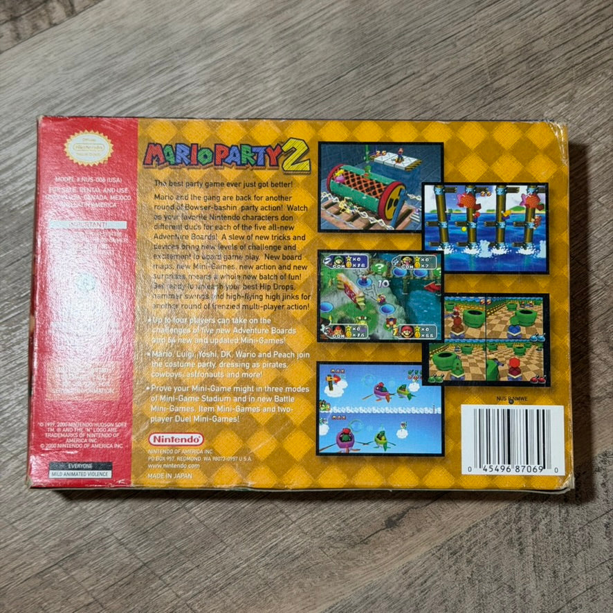 Mario Party 2 (Nintendo 64, N64)