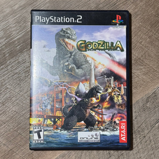 Godzilla: Save The Earth (Sony Playstation 2, PS2)