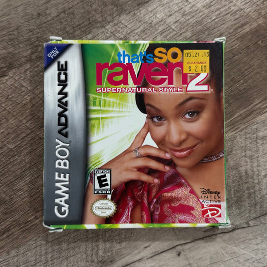 That's So Raven 2 (Nintendo GameBoy Advance, GBA)