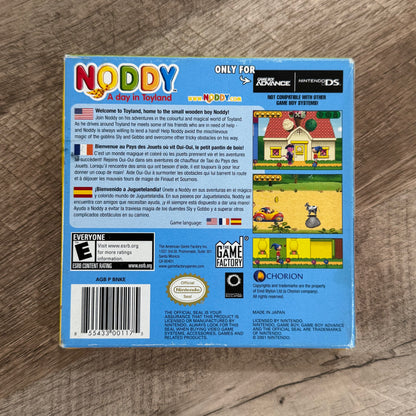 Noddy: A Day in Toyland (Nintendo GameBoy Advance, GBA)