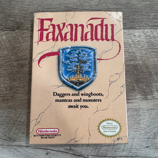 Faxanadu (Nintendo Entertainment System, NES)