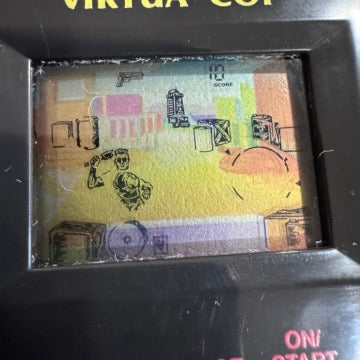Virtua Cop Sega Pocket Arcade (Tiger Handheld Electronic Game, 1998) Tested!