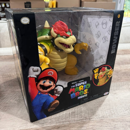JAKKS Pacific Nintendo The Super Mario 7" Bowser Figure with Breathing Effect