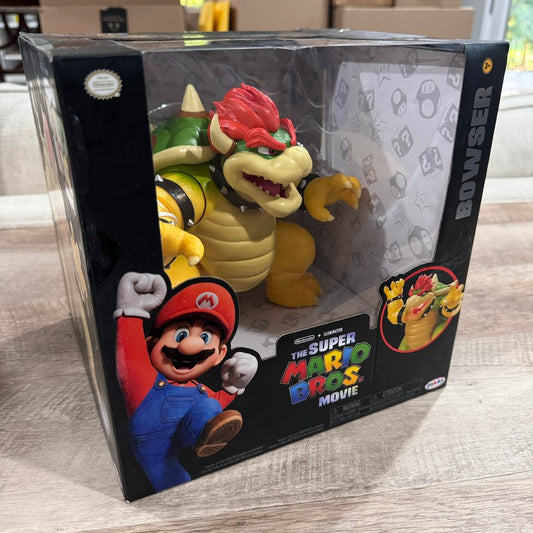 JAKKS Pacific Nintendo The Super Mario 7" Bowser Figure with Breathing Effect
