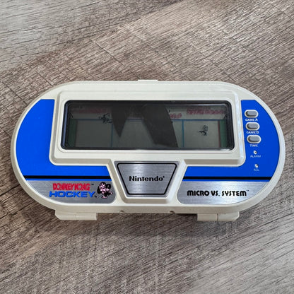 Donkey Kong Hockey HK-303 (Nintendo Micro Vs. System, 1984) Tested/Works !READ!