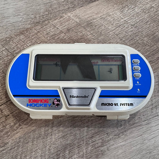 Donkey Kong Hockey HK-303 (Nintendo Micro Vs. System, 1984) Tested/Works !READ!