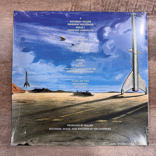Failure - Fantastic Planet (Ltd 2xLP Limited Maroon & Blue Vinyl) Brand New!