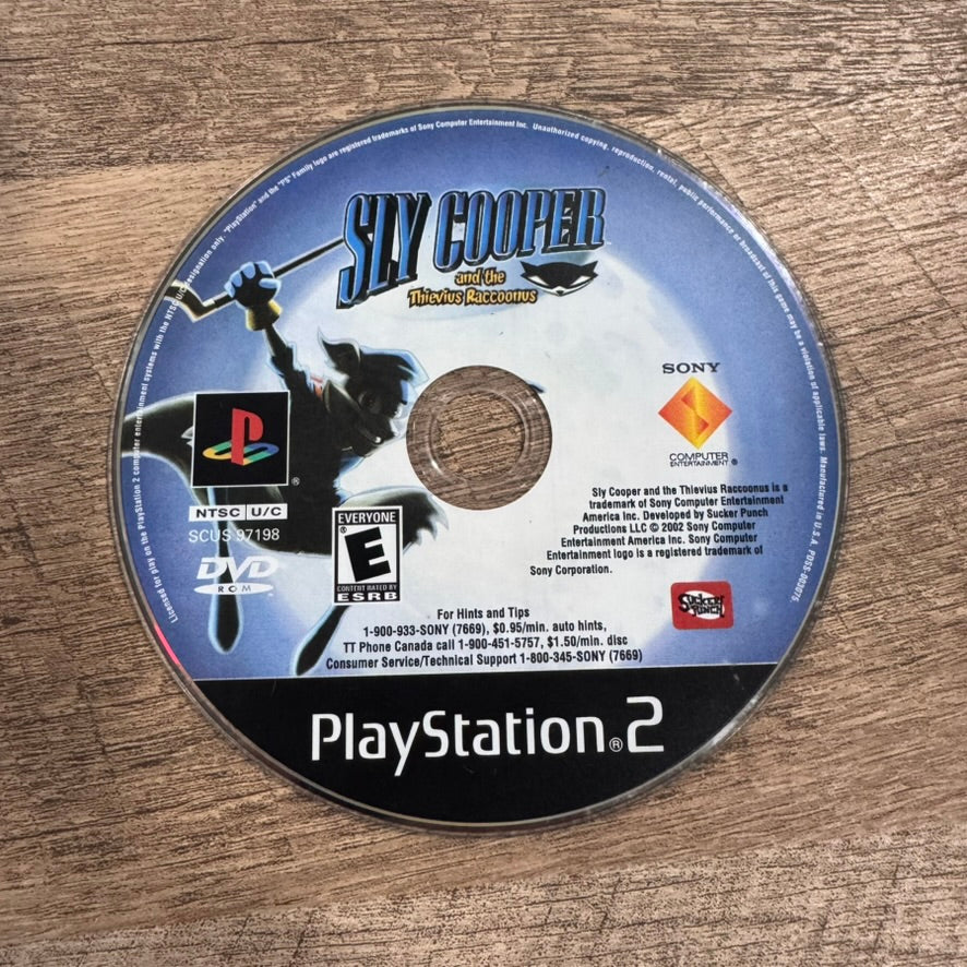 Sly Cooper and The Thievius Raccoonus (Sony Playstation 2, PS2)