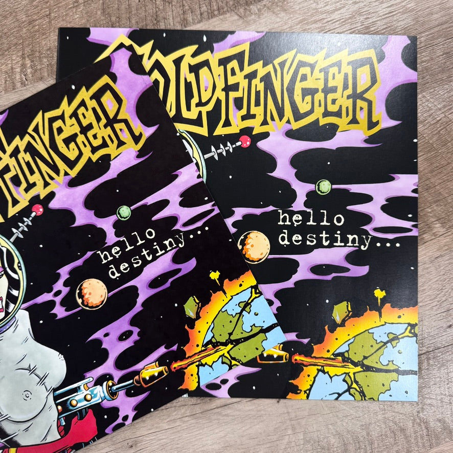 Goldfinger - Hello Destiny... Vinyl Record (2022 RSD, Gold Colored Vinyl) NM