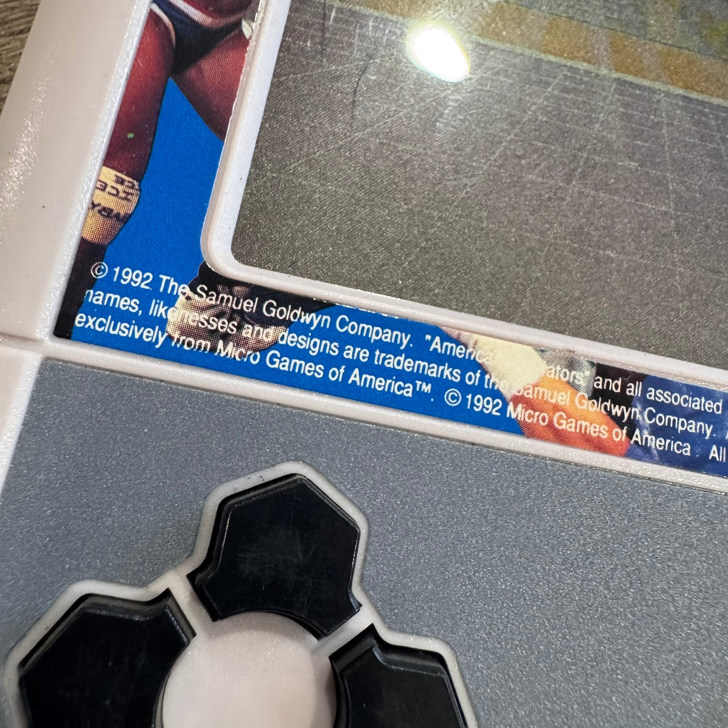 American Gladiators Handheld Game (Micro Games, 1992)
