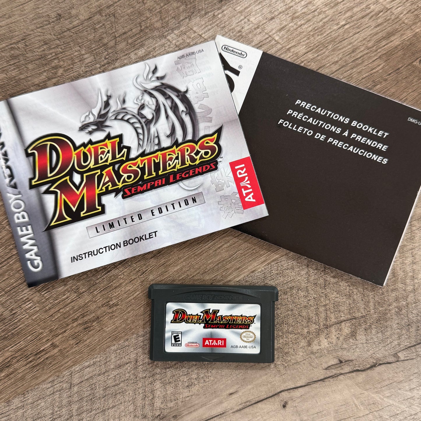 Duel Masters Sempai Legends (Nintendo GameBoy Advance, GBA)