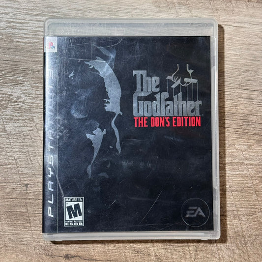 The Godfather: The Don's Edition (Sony Playstation 3, PS3)