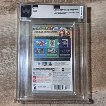 Super Mario 3D All-Stars (Nintendo Switch, 2020) Graded WATA 9.6 A+ SEALED!