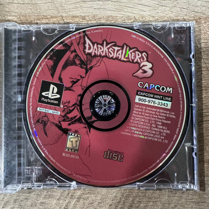 Darkstalkers 3 (Sony PlayStation 1, PS1 1998)CIB W/ Reg. Card & CLEAN Disc!