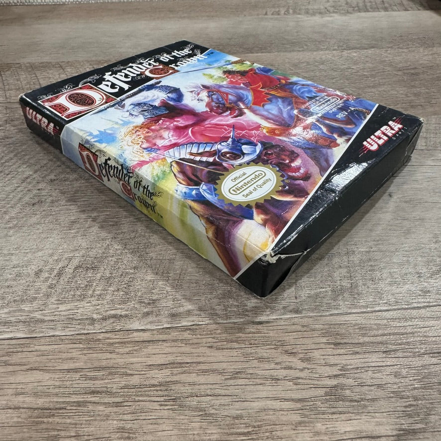 Defender Of The Crown (Nintendo, NES 1985) W/ Nice Box & CLEAN Cart!