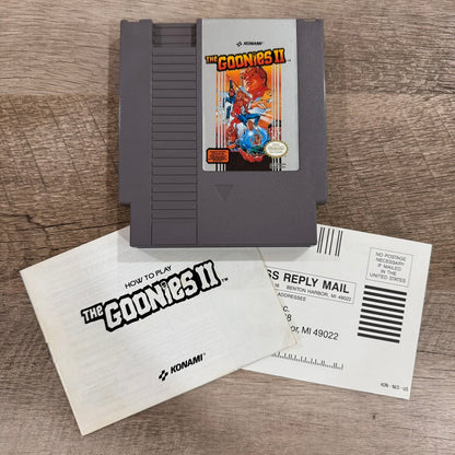 The Goonies II (Nintendo Entertainment System, NES 1987) CIB W/ Reg. Card! CLEAN