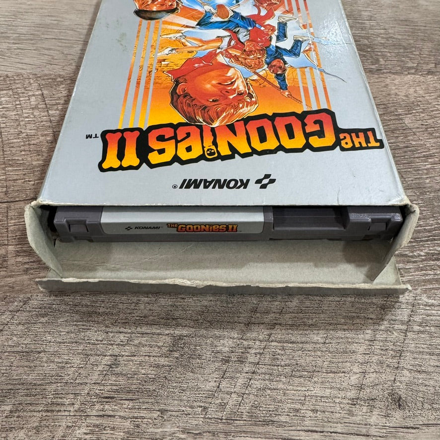 The Goonies II (Nintendo Entertainment System, NES 1987) CIB W/ Reg. Card! CLEAN