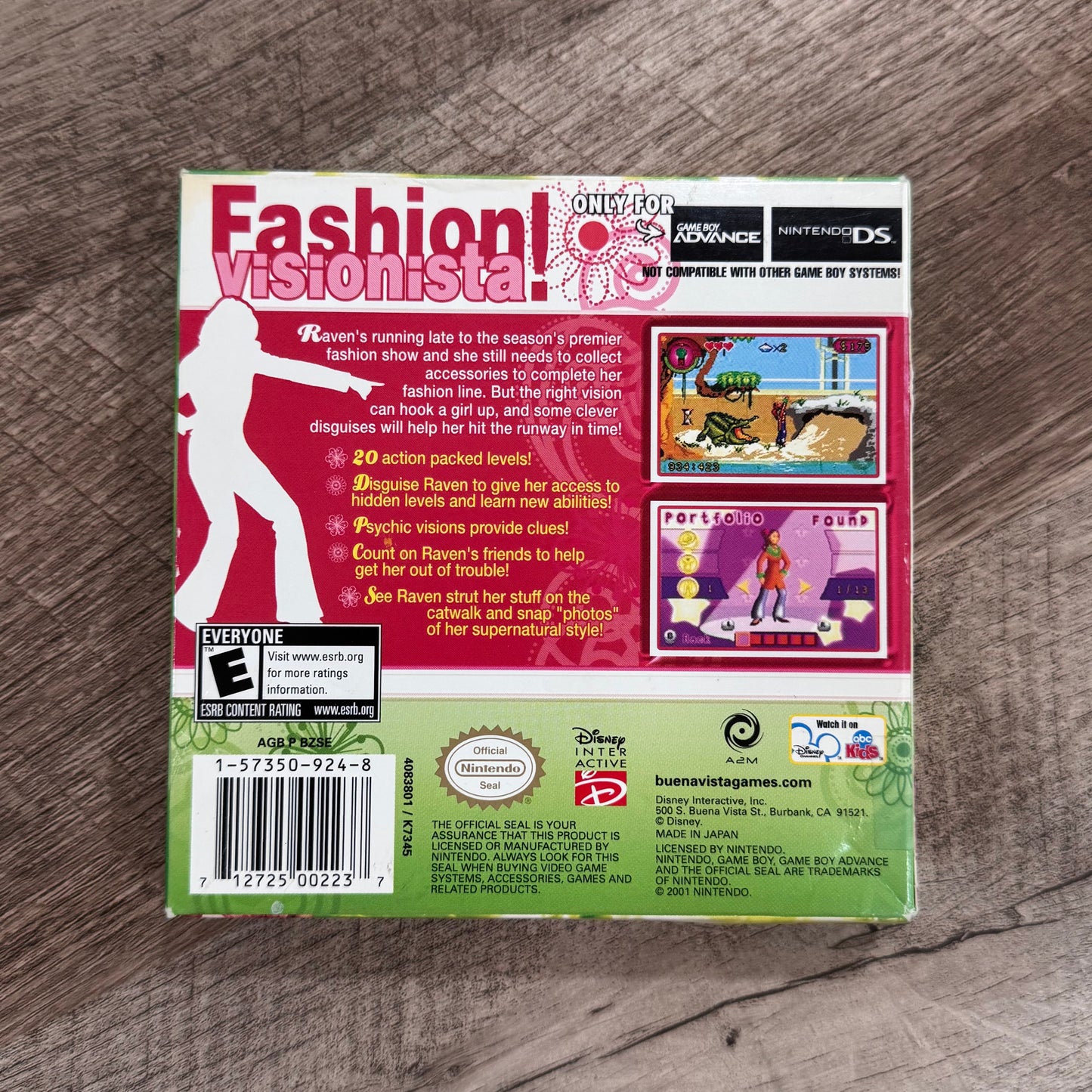 That's So Raven 2 (Nintendo GameBoy Advance, GBA)