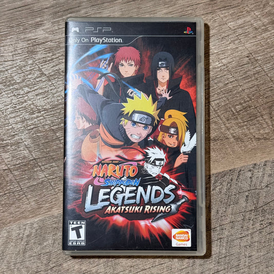 Naruto Shippuden Legends: Akatsuki Rising (Sony Playstation Portable, PSP)