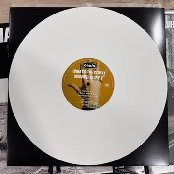 Oasis (What's the Story) Morning Glory? Japanese White 2xLP Vinyl W/ OBI LE2000!