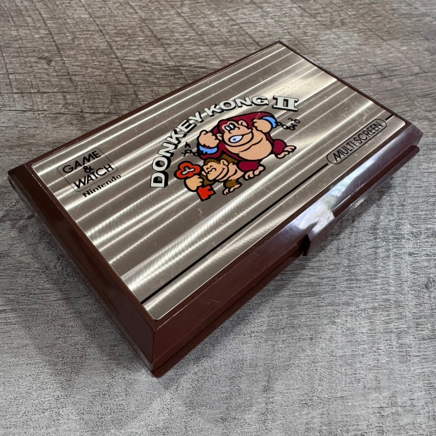 Nintendo Game & Watch Donkey Kong II (Handheld Console JR-55) INCREDIBLY CLEAN!