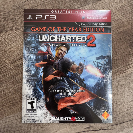 Uncharted 2: Among Thieves (Sony Playstation 3, PS3)