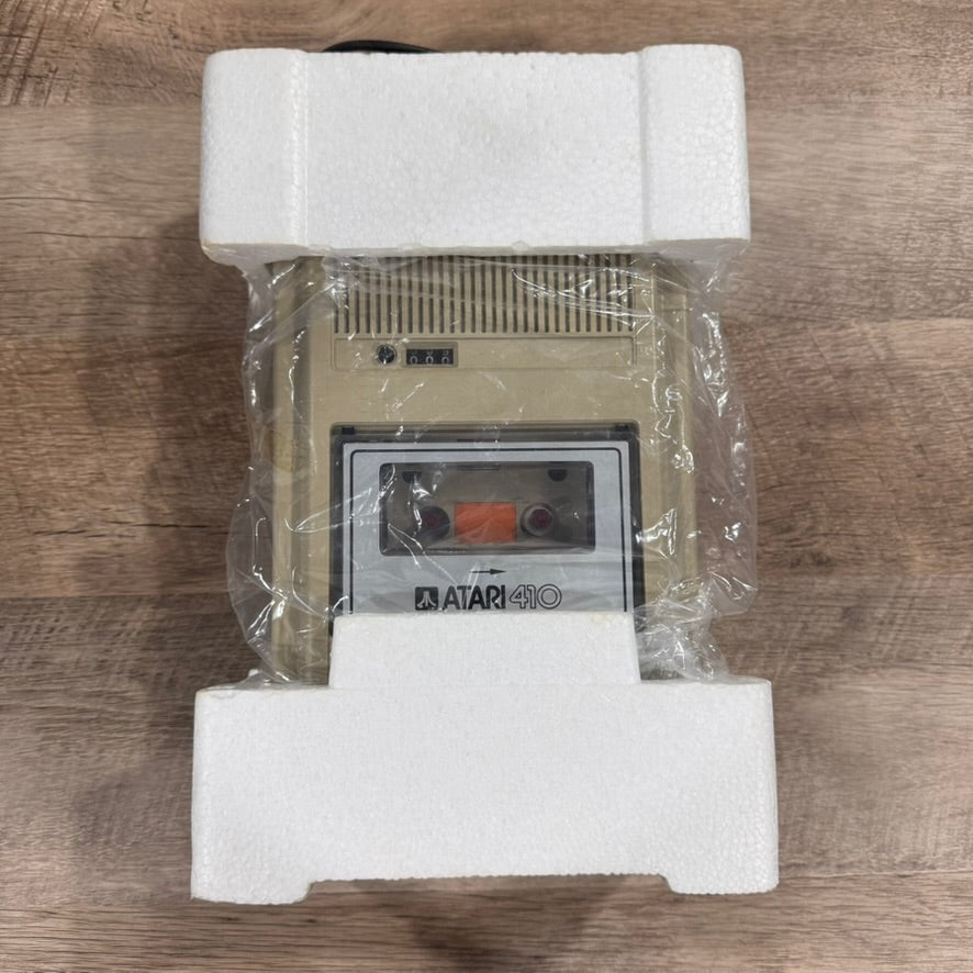 Atari 410 Program Cassette Recorder In Box (No Manual) All Untested / VERY CLEAN