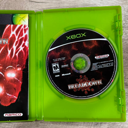 Breakdown (Microsoft Xbox Original, 2004) CIB & Very Good Condition!🧽