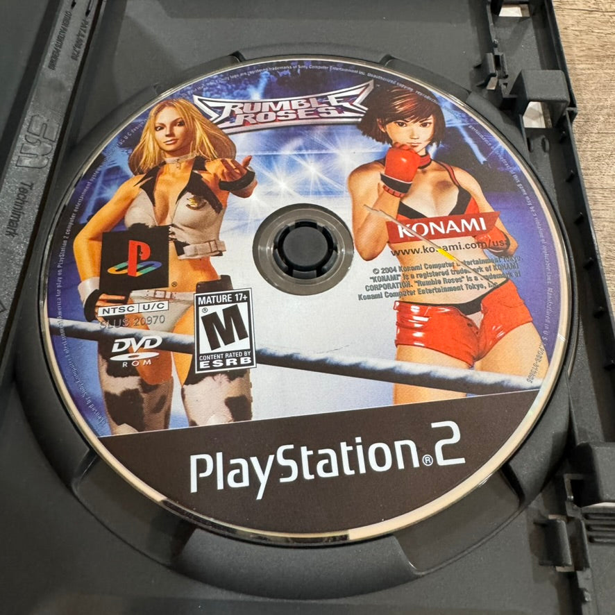 Rumble Roses (Sony PlayStation 2, 2004) CLEAN COPY W/ Case & Clean Disc!🧽🔥