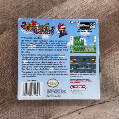 Super Mario Advance (Nintendo GameBoy Advance, GBA)