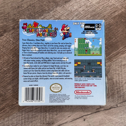 Super Mario Advance (Nintendo GameBoy Advance, GBA)