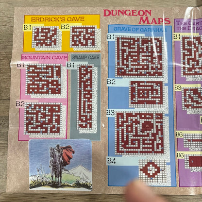 Dragon Warrior (NES, 1989) NINTENDO POWER MAGAZINE GIVEAWAY Handbook, Maps+🔥