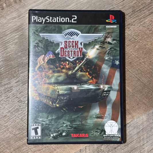 Seek and Destroy (Sony Playstation 2, PS2)