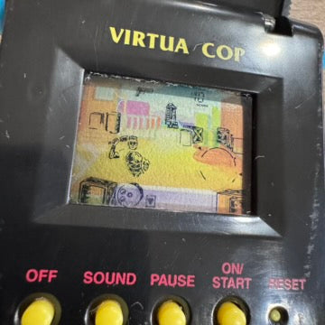 Virtua Cop Sega Pocket Arcade (Tiger Handheld Electronic Game, 1998) Tested!
