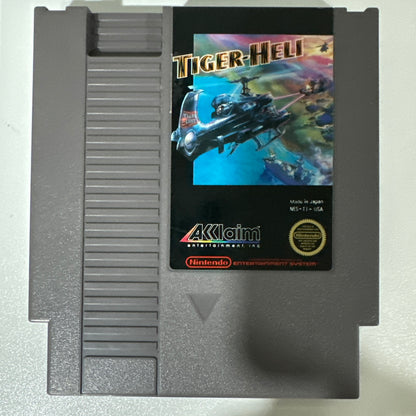 Tiger-Heli (Nintendo Entertainment System, 1987) Clean cartridge