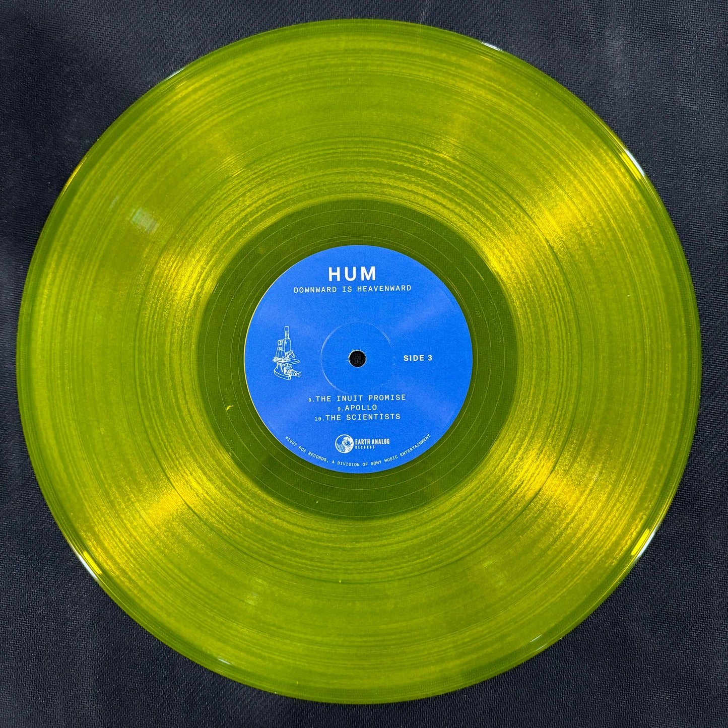 Hum - Downward Is Heavenward 🌿 Yellow 2LP Vinyl Brand New & Never Played!