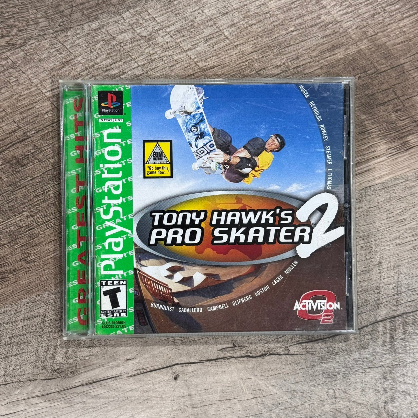 Tony Hawk's Pro Skater 2 (Sony Playstation, PS1)
