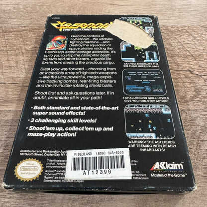 Cybernoid The Fighting Machine (Nintendo, NES 1989) CIB W/ Signs O’ Love!