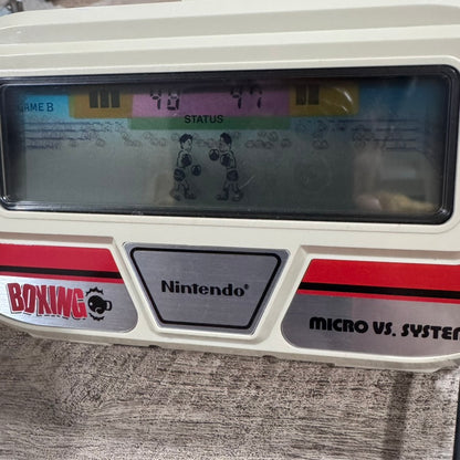 Boxing Nintendo Game & Watch Micro Vs System BX-301 Handheld CLEAN & Working!