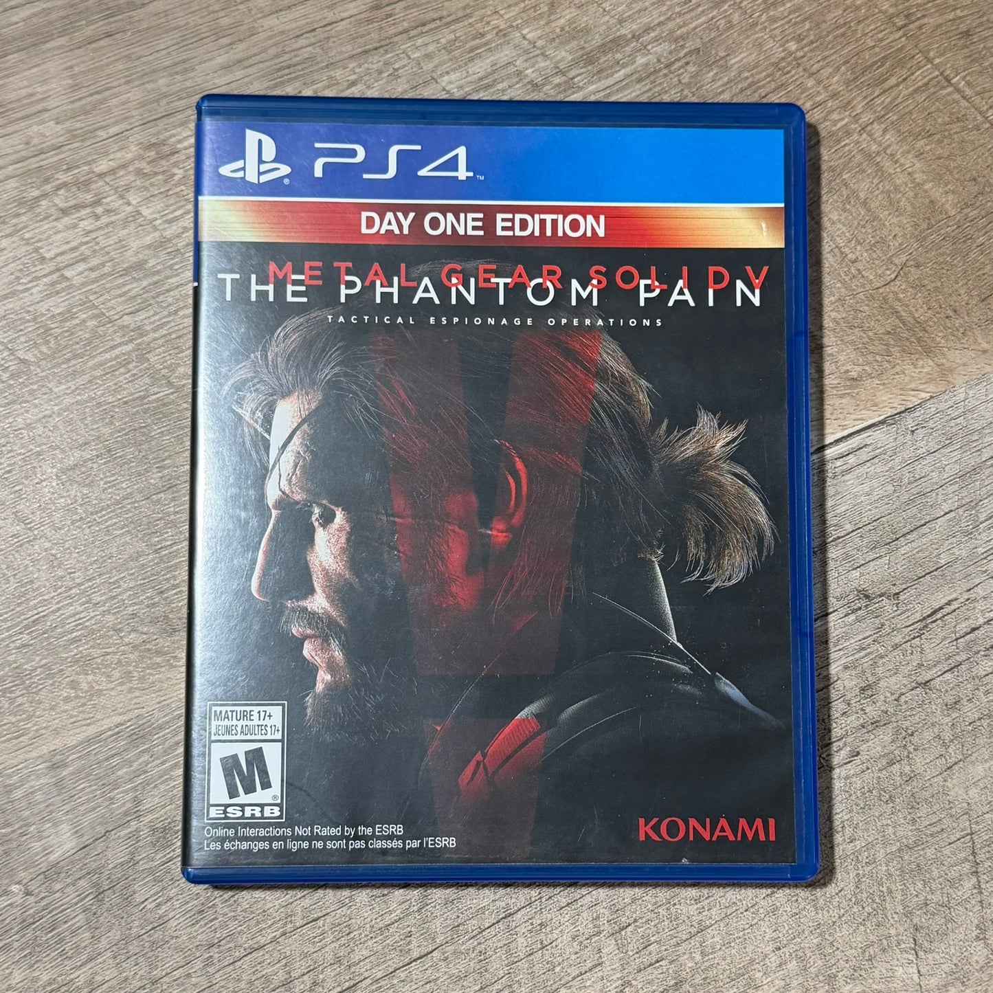 Metal Gear Solid V: The Phantom Pain (Sony Playstation 4, PS4)
