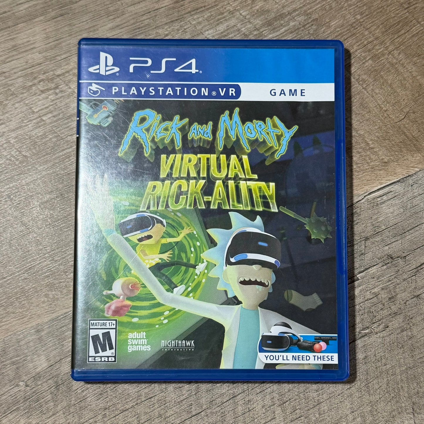Rick and Morty: Virtual Rick-Ality (Sony Playstation 4, PS4)