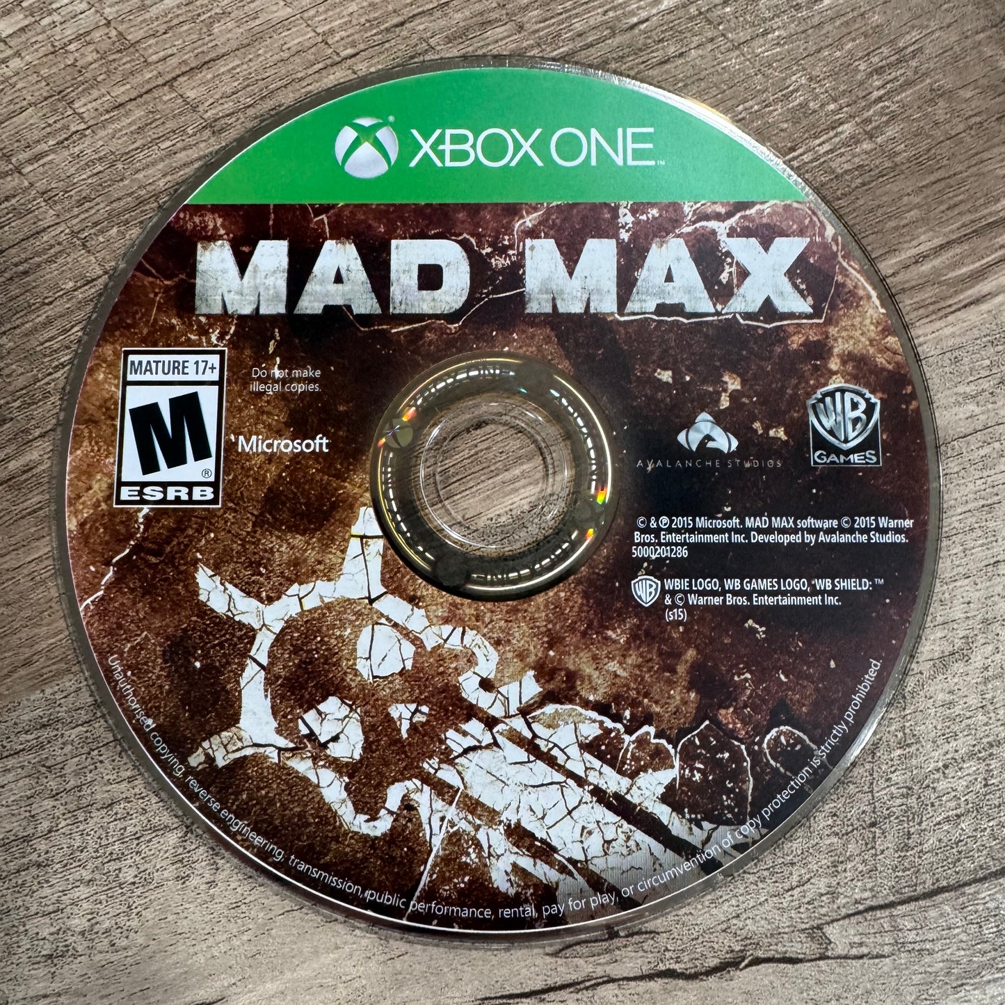 Mad Max (Microsoft Xbox One)