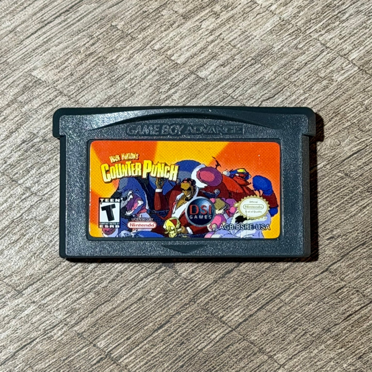 Wade Hixton's Counter Punch (Nintendo GameBoy Advance, GBA)