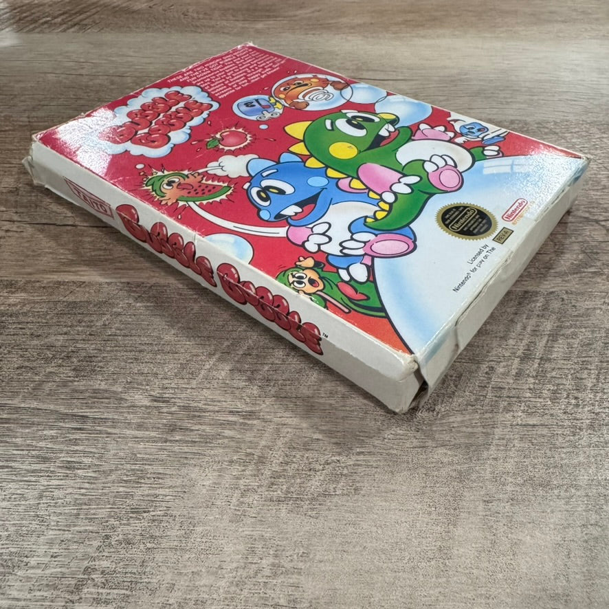 Bubble Bobble (Nintendo Entertainment System NES, 1988) CIB W/ MINT Cart!