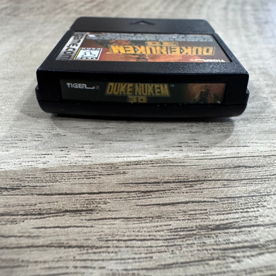 Duke Nukem 3D Cartridge W/ Manual (Tiger Game.Com, 1997) MINTY Cart & Manual!