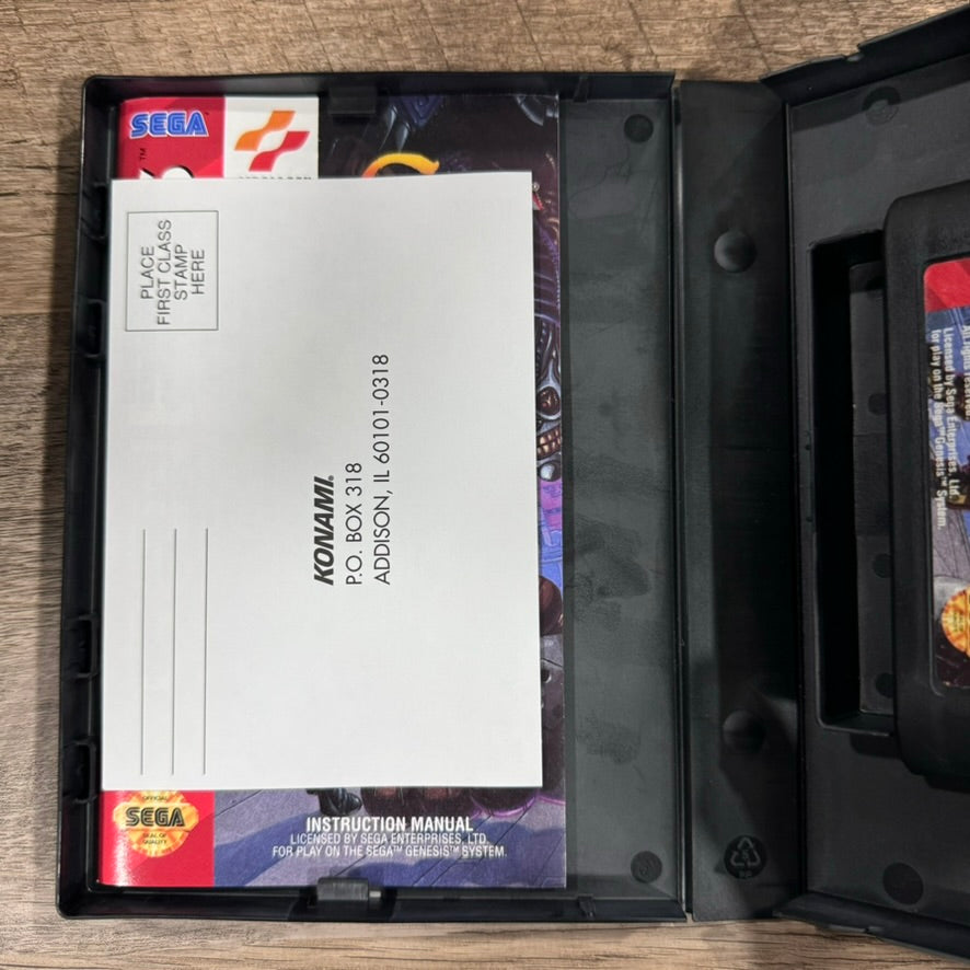 Contra: Hard Corps (Sega Genesis,  1993) INSANELY MINT CIB W/ Reg. Card+🔥WOW🔥