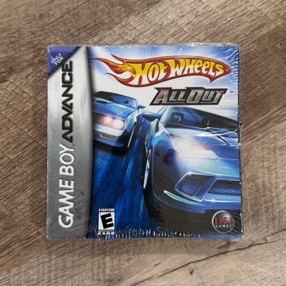 Hot Wheels: All Out (Nintendo GameBoy Advance, GBA)