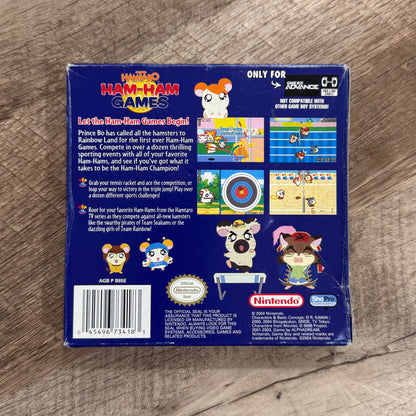 Hamtaro: Ham-Ham Games (Nintendo GameBoy Advance, GBA)